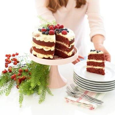 Tarta Red Velvet con Thermomix®