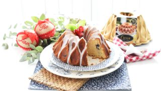 Bundt cake de arándanos