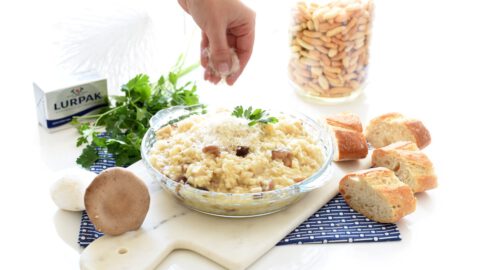 Risotto con setas