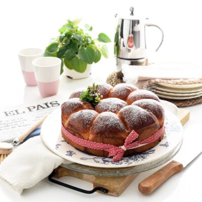 Brioche delicioso de mascarpone, con Thermomix®