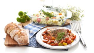 Arroz con salmón en Thermomix®