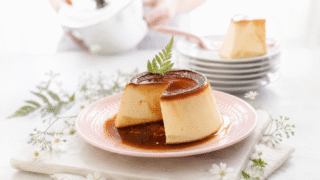 Flan de queso