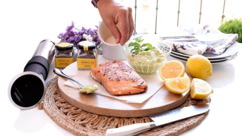 Salmón al vacío sous vide