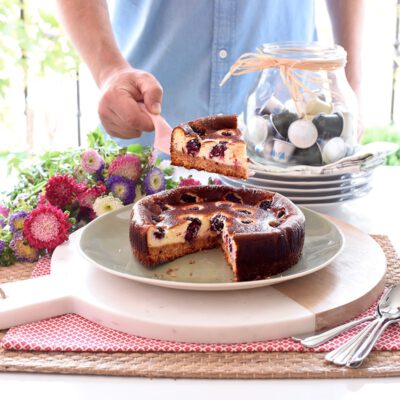 Tarta de moras, un pequeño y sabroso tesoro