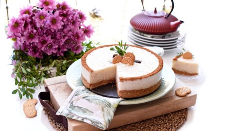 Tarta de arroz con leche en Thermomix®