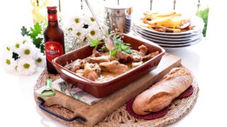 Conejo a la cerveza con Thermomix®