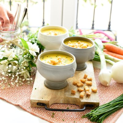 Consomé cremoso con Thermomix®