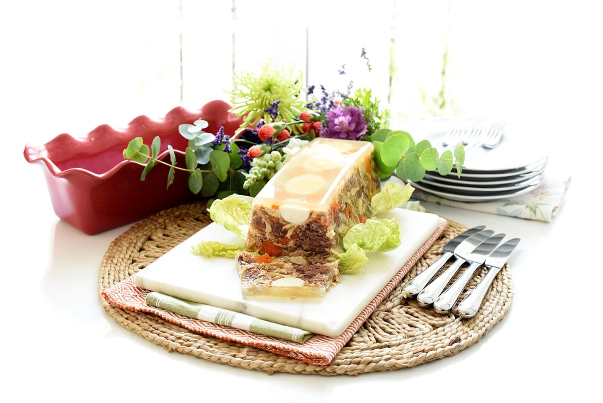 Aspic de carne