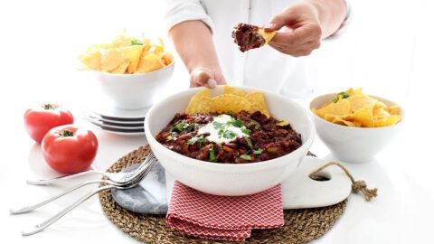 Chile vegetariano en CrockPot®