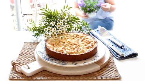 Tarta de Ricotta con Thermomix