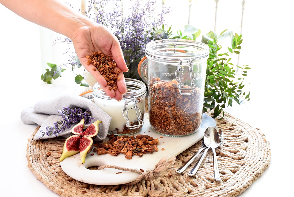 Granola con Thermomix® y al horno