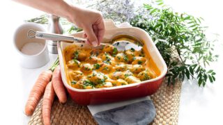 Albondigas de carne al horno