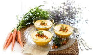 Crema de zanahoria con curry