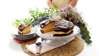 Boston cream pie, la receta con Thermomix®