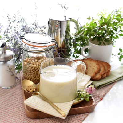 Leche de soja casera con Thermomix®