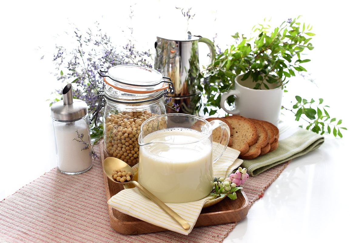 Leche de soja casera con Thermomix®