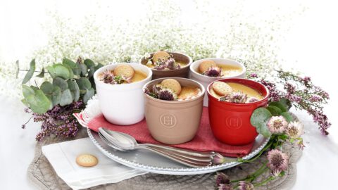 Flan a las tres leches con Thermomix