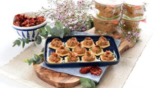Paté de sardinillas con tomate